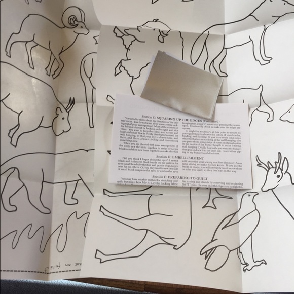 NATIVE AMERICAN MACHINE APPLIQUE PATTERN HOME ON - Picture 3 of 7